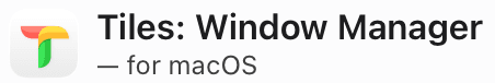 Tiles: Window Manager – Arbeitsuche
